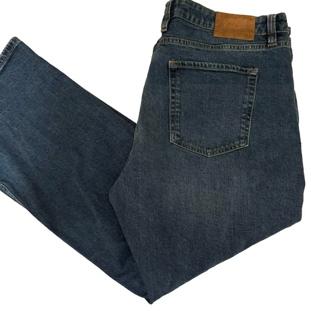 Tecovas Ranch Jeans Mens 40X30 Denim Pants Medium Blue Straight